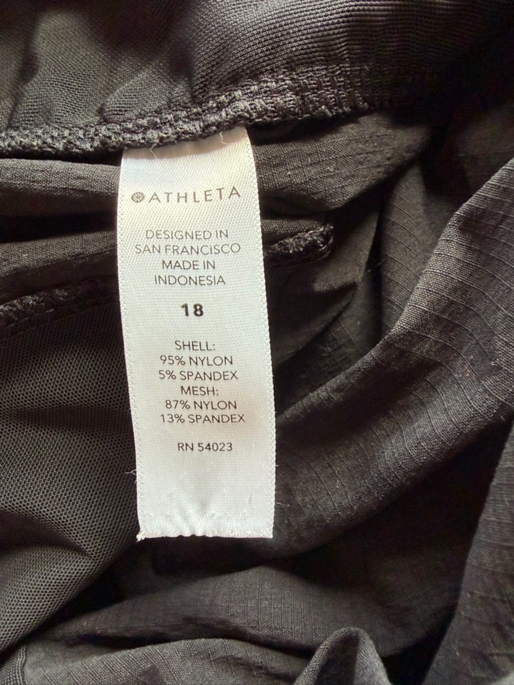 Athleta Black Trekkie North Shorts with Side Pockets - Picture 5 of 5